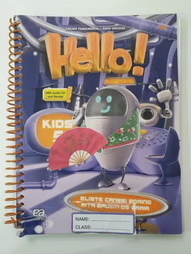 LIVRO DE INGLÊS - HELLO KIDS 5 - Editora Atica