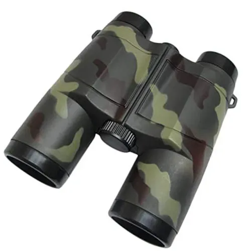 Binóculos Plástico 6x35mm Camuflado Verde Excelente Visão