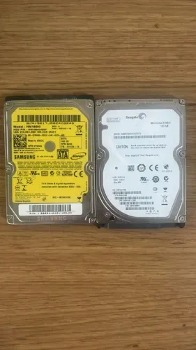2 HD de 160GB - Samsung e Seagate
