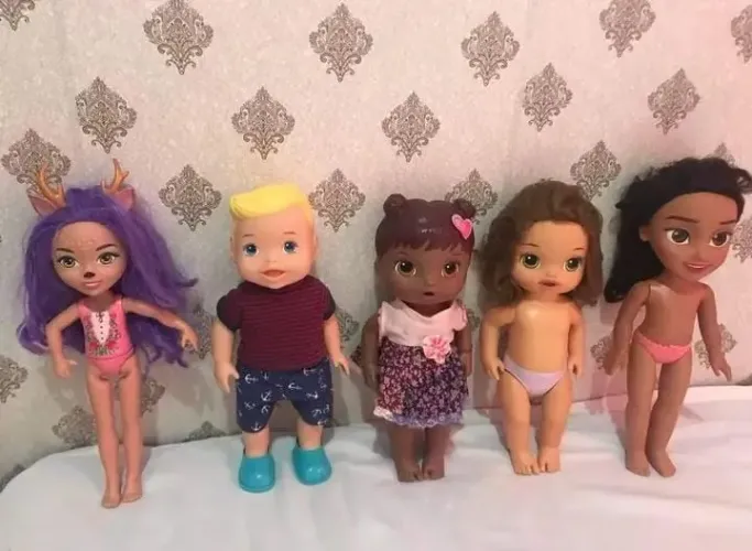 Bonecas Baby Alive - Brinquedos todos por 150,00