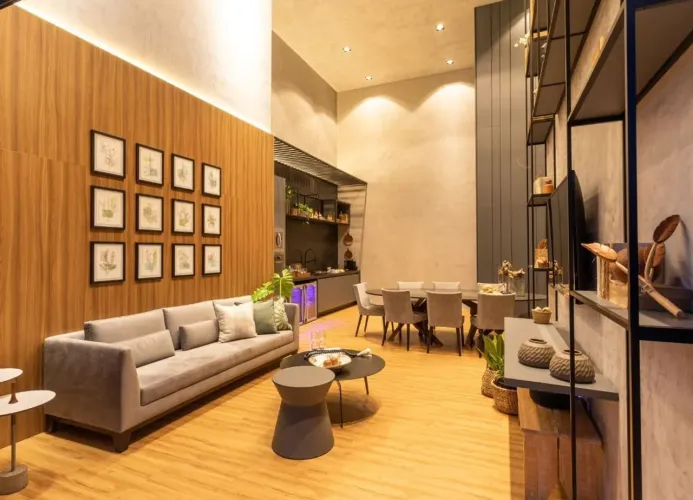 Flat com 1 dormitório à venda, 45 m² por R$ 731.862,81 - Manaíra - João Pessoa/PB