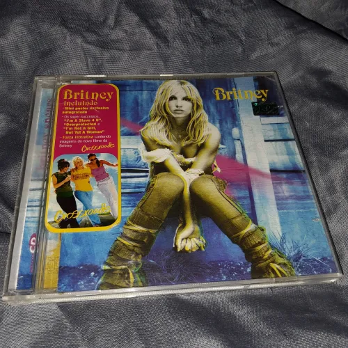 Cd britney 2001 com stiker