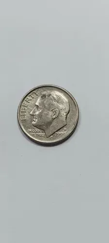 Moeda De 1 Dime - (EUA) De 1990  P  - em ótimo estado de conservação