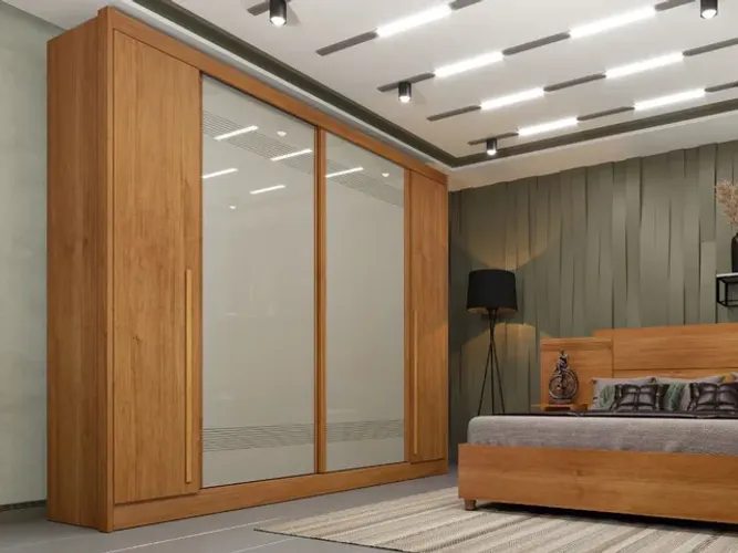 Guarda-Roupa Cairo 4 Portas 4 Gavetas !! L9177m