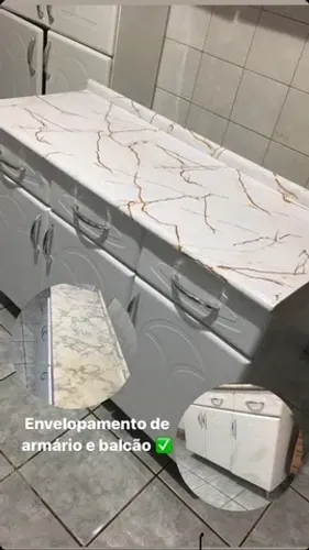 Envelopamento de bancada personalizada! *aceito cartão *