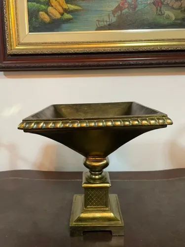 Centro de Mesa Geométrico Ornamentado