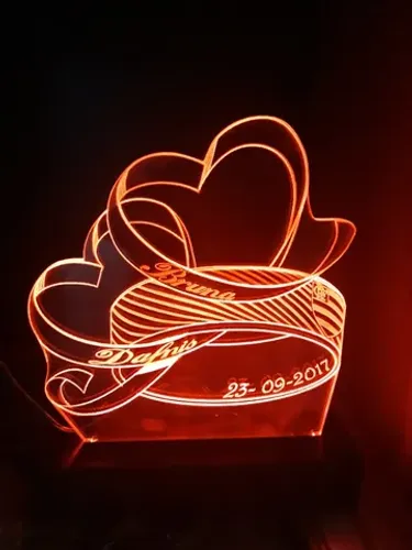 Luminária acrílico