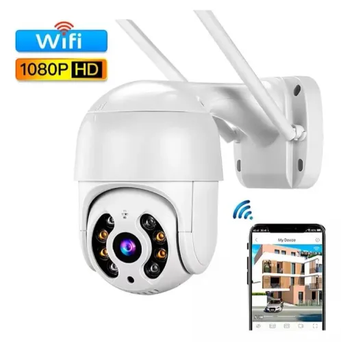 Câmera de Segurança Wi-Fi 1080P HD - Monitoramento Remoto