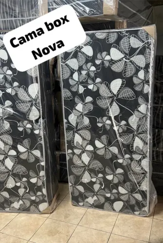 Cama box solteiro (novo) 
