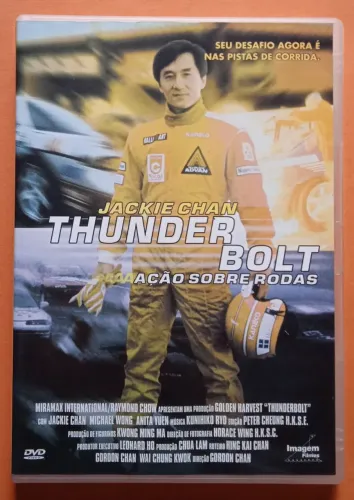 DVD - Thunderbolt - Ação Sobre Rodas - Jackie Chan