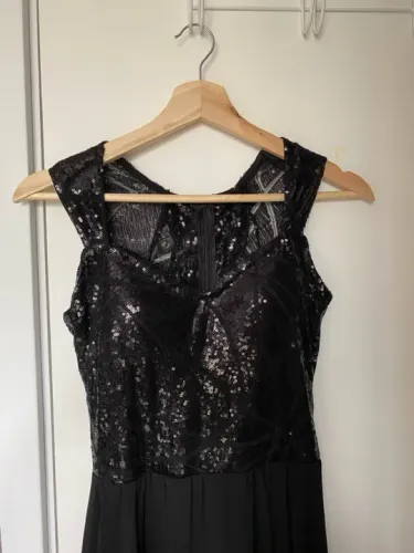 Vestido preto de festa Tam PP/P