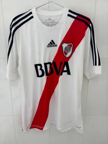 Camisa River Plate Adidas 12/13 M 7 D. Trezeguet Rara/Coleção