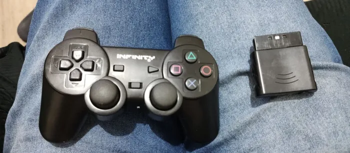 Controle ps2 sem fio