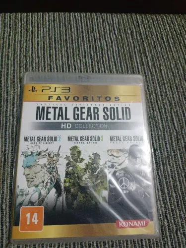 Metal Gear Solid HD Collection Ps3 Edição Favoritos