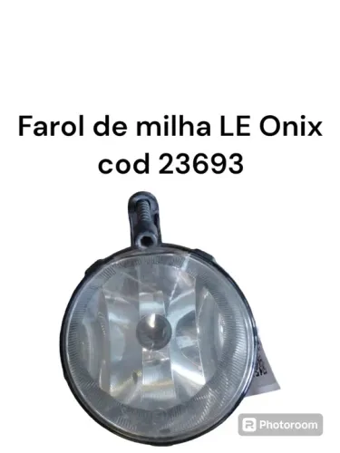 Farol De Milha Lado Esquerdo Chevrolet Onix Cod 23693