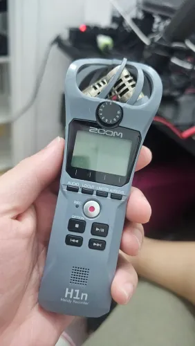 Gravador de Áudio Zoom H1n Handy Recorder