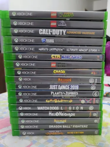 Jogos Xbox one.
