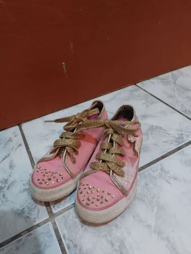 Tênis Infantil Rosa - Tamanho 29