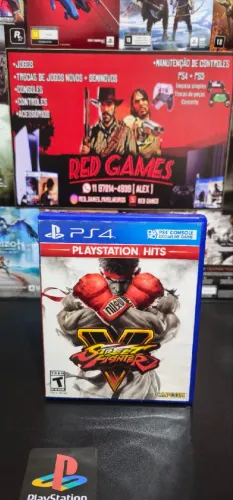 Jogo Street Fighter 5 ps4