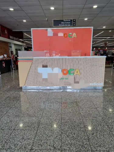 Quiosque De Comida Para Shopping Praça de alimentação 