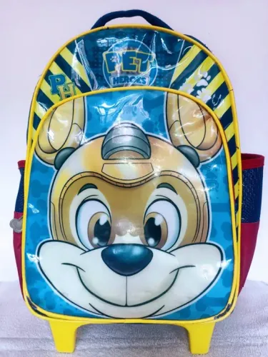 Mochila infantil com rodinha