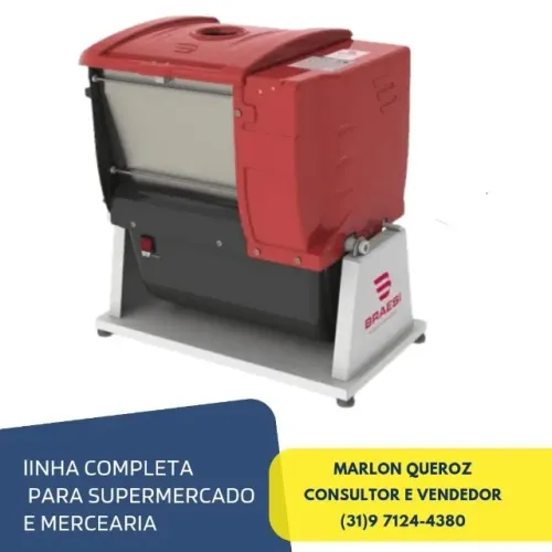 Amassadeira Basculante 5KG Braesi Bivolt Novo