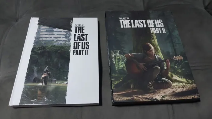 Coleção Artbooks The Last of Us 2 - Edição Deluxe e Edição Capa Dura