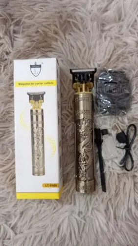 Máquina de cortar cabelo profissional - Design Dragão