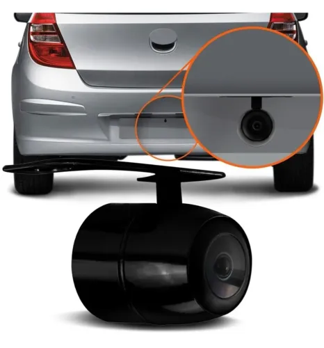 PROMOCAO DIA DAS MÃES: Câmera de Ré Automotiva 2 em 1 Para-Choque ou Borboleta?