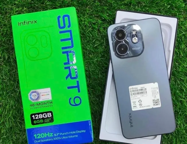 Smartphone Lacrado - Com Garantia - Smart 9 - 128Gb/4Ram - Parcelamos no Cartão 