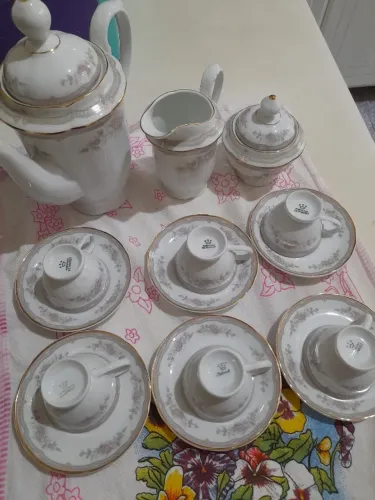 JOGO DE CAFÉ - PORCELANA SCHIMIDT