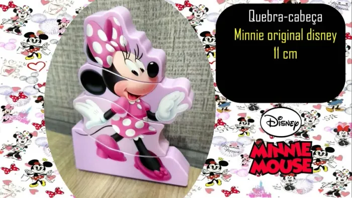 Quebra-cabeça Minnie original disney