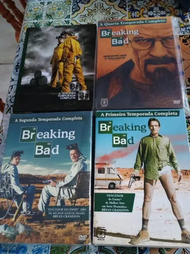 Breaking Bad - 1ª 4 Temporada Completa (DVD) original