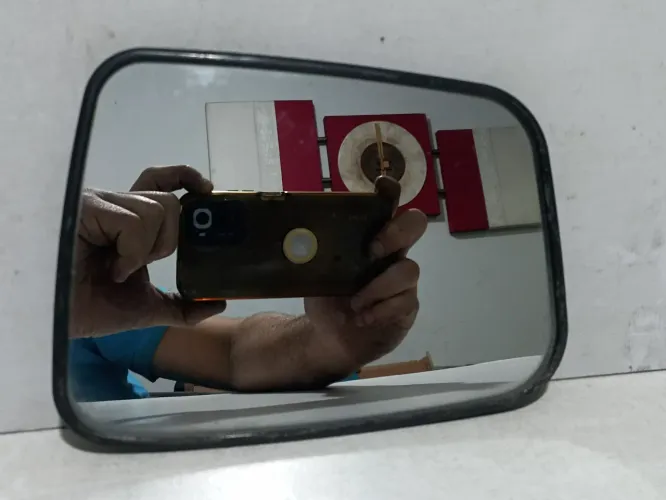 Espelho do Retrovisor Direito Honda Fit 03 04 05 06 07 08 Mod. C/ Pisca Honda Fit 03 a 08
