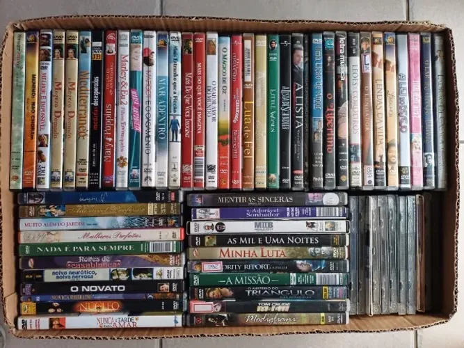 DVD originais - novos ou usados (preço unitário)