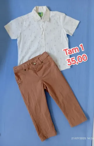 Conjunto Social Infantil - Tamanho 1
