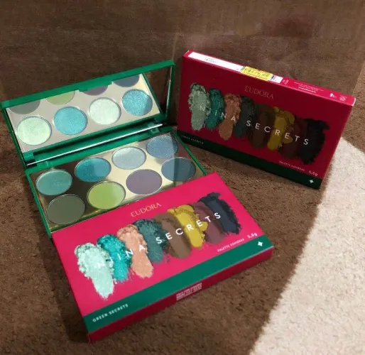 Paleta de Sombra Niina Secrets Green Eudora