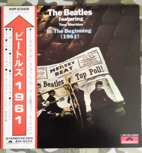 LP Vinil The Beatles feat. Tony Sheridan In The Beginning (1961) P1973 NM c OBI