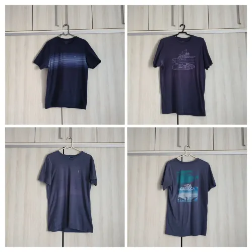 KIt com 7Camisetas Masculinas