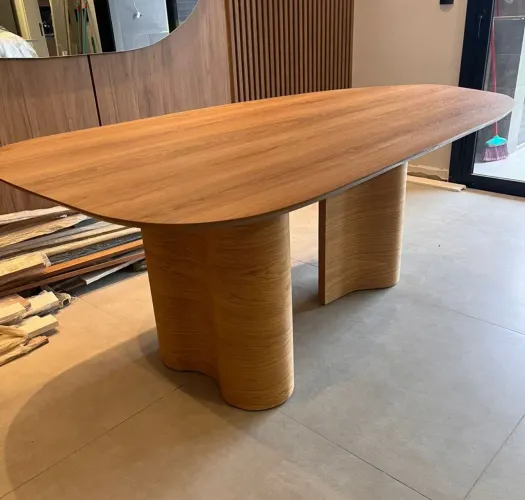 Mesa de Jantar MDF Freijó  | Feita Sob Medida | Enviamos para Todo o Brasil