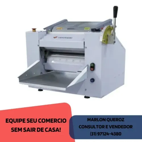 Cilindro de Massas 39CM Venâncio 220v Novo