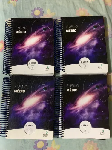 Livros Didáticos ELEVA Plataforma de Ensino 1ª Série Ensino Médio