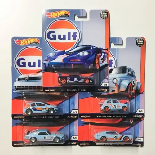 Set Hot Wheels Gulf