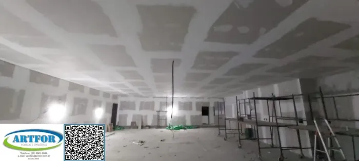 Interlagos Divisórias Gesso, Forro Gesso, Dry Wall, Artfor Forros e Divisórias Gesso.