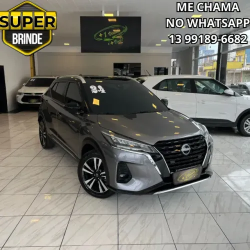 KICKS EXCLUSIVO 1.6 AUT FLEX 2024 - 30 MIL KM - TOP DE LINHA + TECNOLOGIA