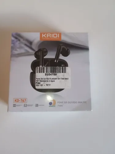 Fone de ouvido bluetooth 5.4 TWS kaidi novo