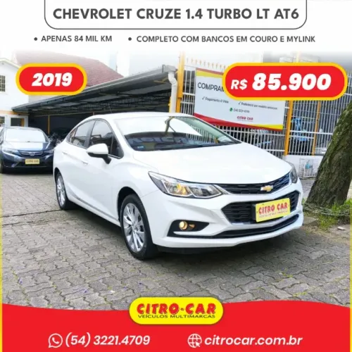 Chevrolet Cruze LT 1.4 16V Turbo Flex 4P Aut. 2019