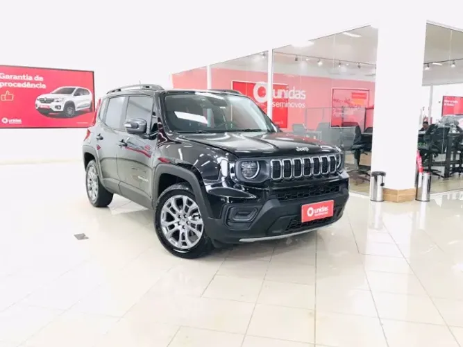 JEEP RENEGADE LONG. T270 1.3 TB 4X2 FLEX AUT. + BAIXO KM + GARANTIA DE FABRICA