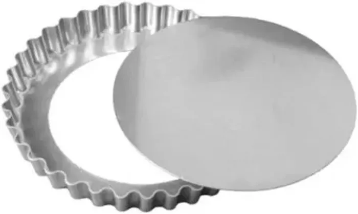 Forma de torta crespa fundo removível 28cm quiche empadão (quantidade)