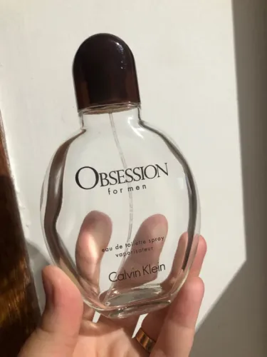 Frasco puro do Perfume Obsession for Men Calvin Klein 125ml
